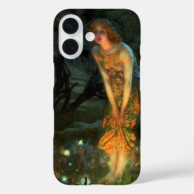 Funda iPhone 16 Fairy Circle Fairies Jueves Medianoche (Reverso )