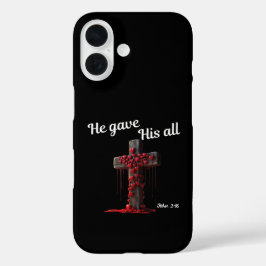 Funda iPhone 16 Faith se reúne con amor ❤️ ✝️