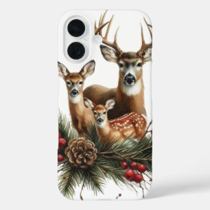 Funda iPhone 16 Familia de ciervos