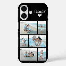 Familia Moderna 6 Foto Negra