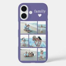 Familia Moderna 6 Foto Púrpura