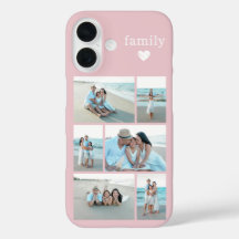 Familia Moderna 6 Rosa Sonrojo Fotográfico