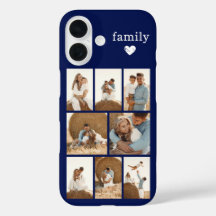 Familia Moderna 8 Azul Marino Foto