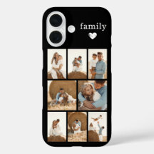 Familia Moderna 8 Foto Negra