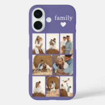 Familia Moderna 8 Foto Púrpura