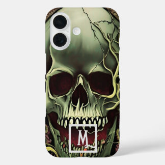 Funda iPhone 16 Fantasy Skull