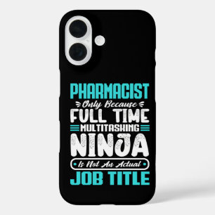 Funda iPhone 16 Farmacéutica Título Profesional Habilidades Farmac