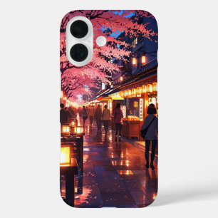 Funda iPhone 16 Faroles del Festival - Festival de Primavera anima