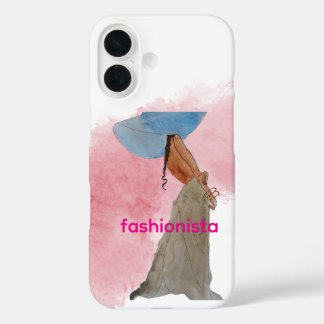 Funda iPhone 16 Fashionista Latina con Trenza Larga