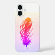 "Feathered Dreams Phone Case - Diseño artístico co