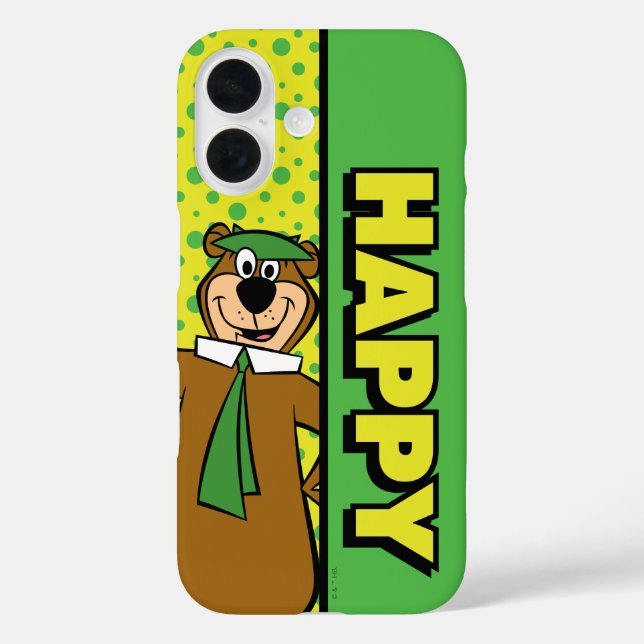 Funda iPhone 16 Feliz año de Yogi (Reverso )