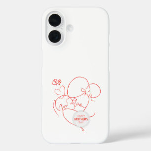 Funda iPhone 16 Feliz Día de la Madre