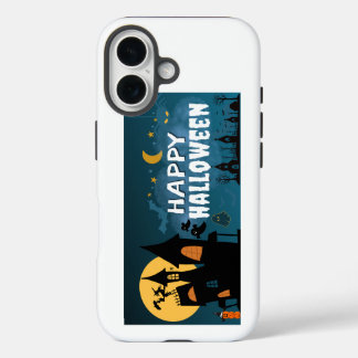 Funda iPhone 16 Feliz Helloween