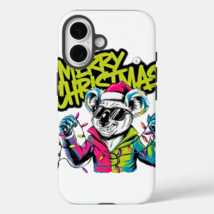 Funda iPhone 16 Feliz Navidad