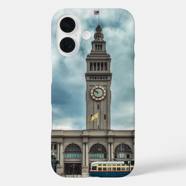 Funda iPhone 16 Ferry Building Clock Tower (Reverso )