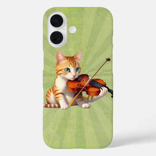 Funda iPhone 16  Fidel Kitty (Reverso )