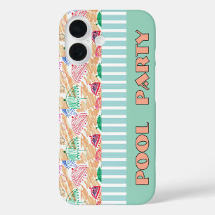 FUNDA iPhone 16 FIESTA EN LA PISCINA