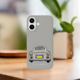 Funda iPhone 16 Figaración Topaz Mist Figaro Auto Personalizado