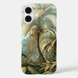 Funda iPhone 16 Filicinae de Ernst Haeckel, Vintage Fern Plants