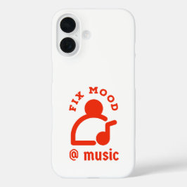 Funda iPhone 16 Fix Mood @By Music iPhone / iPad case