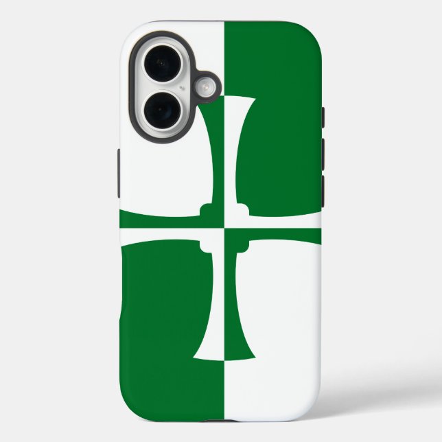 Funda iPhone 16 Flag of Kirkcudbrightshire  (Reverso )