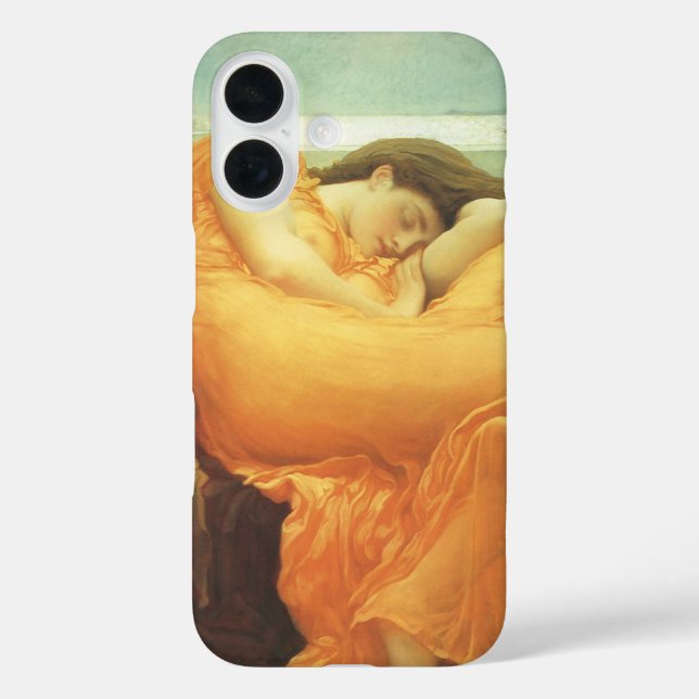 Funda iPhone 16 Flaming June de Lord Frederic Leighton (Reverso )