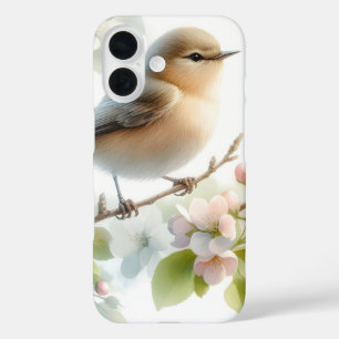 Funda iPhone 16 Flor de cerezo en flor acuarela primaveral