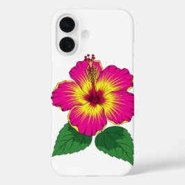 Funda iPhone 16 Flor tropical