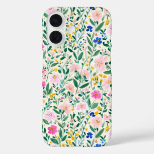Funda iPhone 16 Floral Colorido