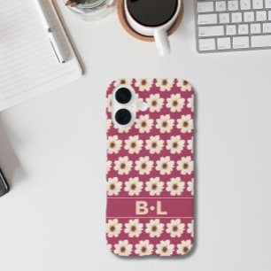 Funda iPhone 16 Floral de moda