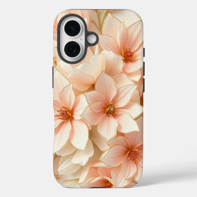 Funda iPhone 16 Floral iphone 16 Case Mate (Reverso )
