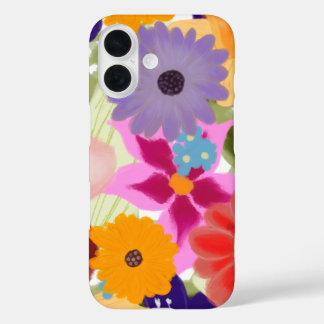 Funda iPhone 16 Floral Spring/Summer Seasonal Phone Case 