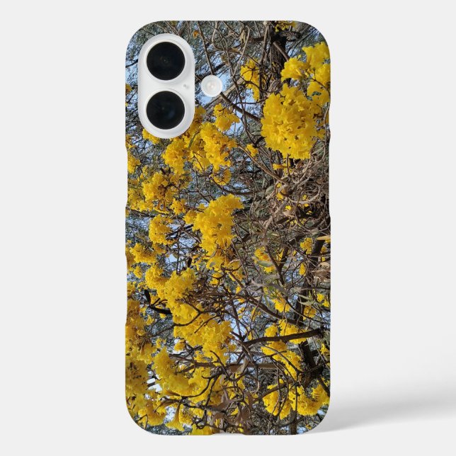 Funda iPhone 16 Florecer de la naturaleza (Reverso )