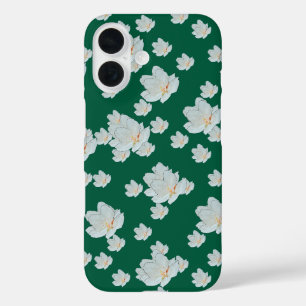 Funda iPhone 16 Florecimiento En Verde