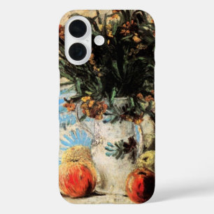 Funda iPhone 16 Flores, Cafetera y Frutas por Vincent van Gogh