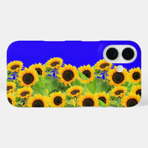 Funda iPhone 16 Flores De Sol Sobre El Cielo Azul Colores De Bande
