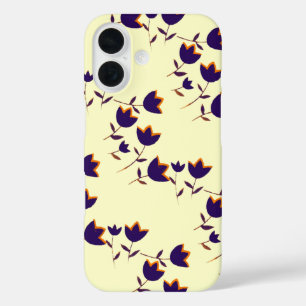 Funda iPhone 16 flores hermosas . floral