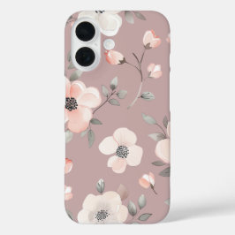 Funda iPhone 16 Flores Pastel