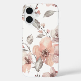 Funda iPhone 16 Flores Pastel