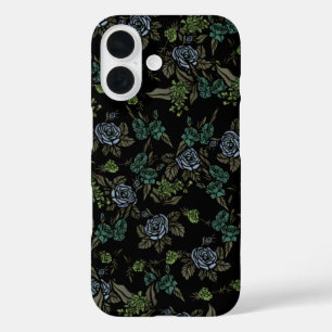 Funda iPhone 16 Flores verdes de la Tierra