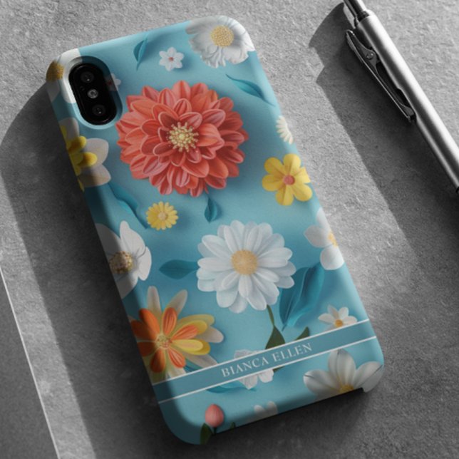 Funda iPhone 16 Flores Vivas (Subido por el creador)