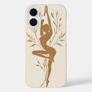 Funda iPhone 16 Flower Grace Pose