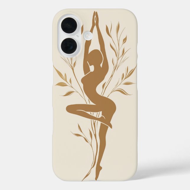 Funda iPhone 16 Flower Grace Pose (Reverso )