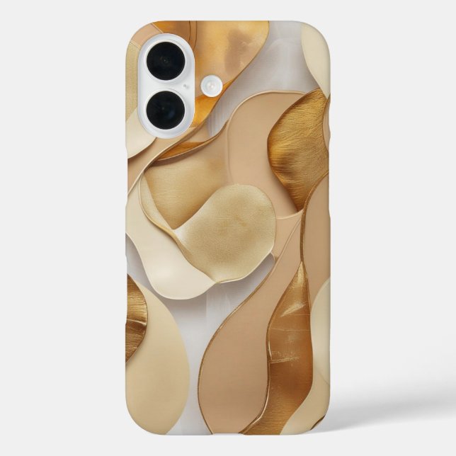 Funda iPhone 16 Flujo de Rubor del desierto (Reverso )