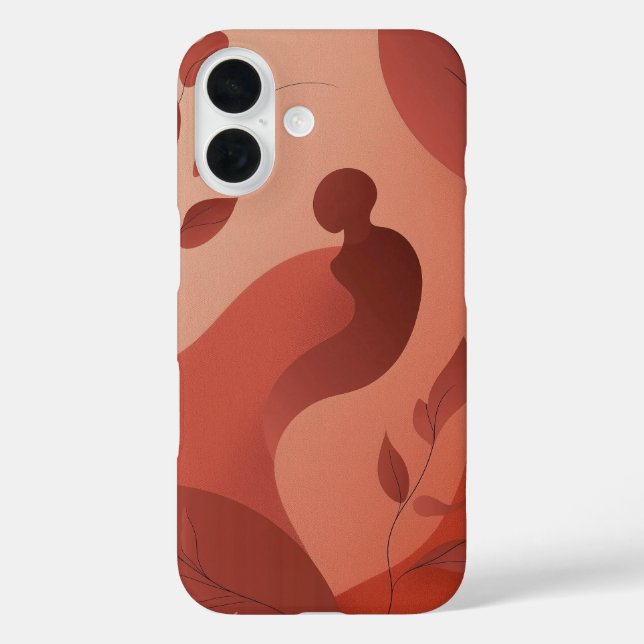 Funda iPhone 16 Flujo del árbol (Reverso )