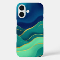 Flujo verde: un paisaje abstracto