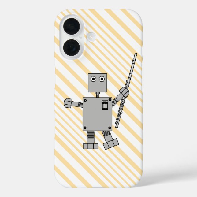 Funda iPhone 16 Flute Robot (Reverso )