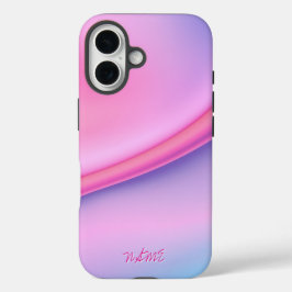 Funda iPhone 16 Fondo de gradiente de pasto suave