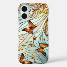 Fondo de Mariposas en Vidrio