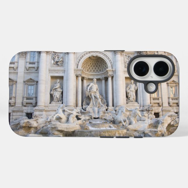 Funda iPhone 16 Fontana de Trevi (Reverso (Horizontal))